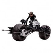 DC Multiverse Vehicle Batpod with Catwoman