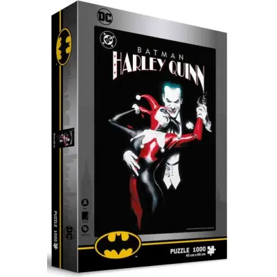 Batman - DC Comics Pussel - Harley Quinn + Joker - 1000 Teile - för None -