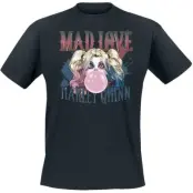 Batman - DC Comics T-shirt - Harley Quinn - Mad Love - S 5XL - för Herr - svart