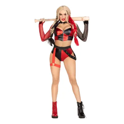 Dangerous Girl Deluxe Maskeraddräkt - X-Small