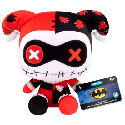DC Comics Harley Quinn Patchwork plush toy 17,5cm