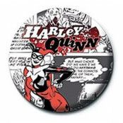 Dc - Harley Quinn Aka" - Button Badge 25Mm"