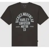 Dickies T-shirt - DICKIES X HARLEY DAVIDSON TEE - S XXL - för Herr - svart