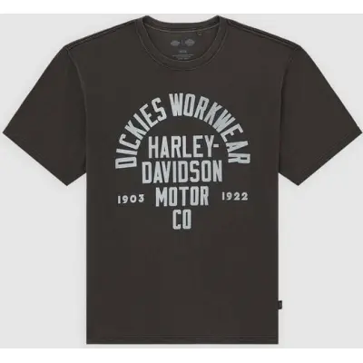 Dickies T-shirt - DICKIES X HARLEY DAVIDSON TEE - S XXL - för Herr - svart