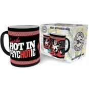 Harley Quinn - DC Comics Mugg - Psychotic - Heat Change Mug - för  flerfärgad
