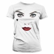 Harley Quinn Face-Up Girly Tee, T-Shirt