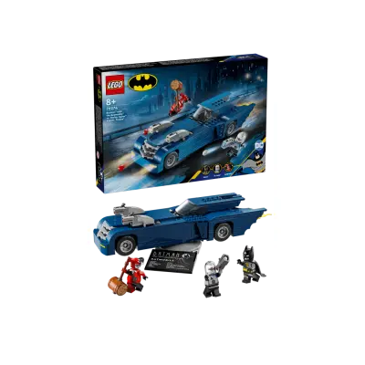 LEGO Super Heroes - Batman with the Batmobile vs. Harley Quinn and Mr. Freeze