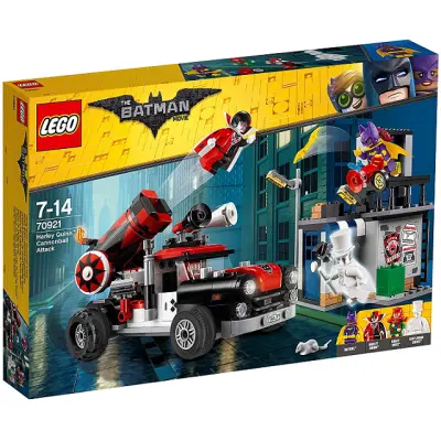LEGO The Batman Movie Harley Quinn Cannonball Attack