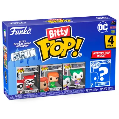 POP DC - Bitty 4-Pack - Harley Quinn 2,5 cm