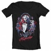 Suicide Squad Harley Quinn Wide Neck Tee, Wide Neck Tee