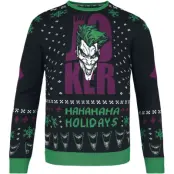 Batman - DC Comics Christmas jumper - The Joker - Ha Ha Ha Ha Holidays - S XXL - för Herr - flerfärgad