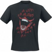 Batman - DC Comics T-shirt - The Joker - Ha Ha Happy Holidays - S XXL - för Herr - svart