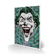 Dc Comics - Wood Print 40X59 - The Joker - Hahaha