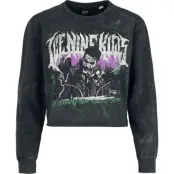 Ice Nine Kills Sweatshirt - Joker Punk - S XXL - för Dam - antracit