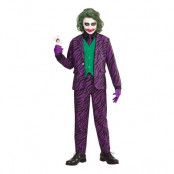 Evil Joker Barn Maskeraddräkt - Large