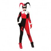 Harley Quinn Deluxe Maskeraddräkt - X-Small