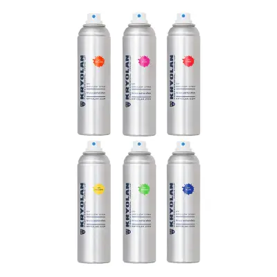 Kryolan UV Neon Hårspray - Violett