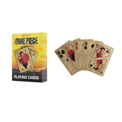 One Piece Netflix - Playing Cards (52 Cards + 2 Jokers)