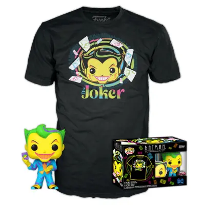 POP Set & Tee DC Comics Batman Joker Exclusive