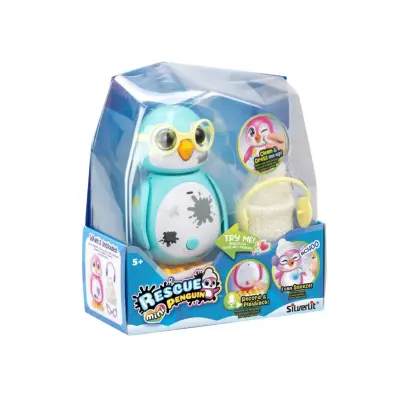 Silverlit Rescue Mini Penguin Blue -  -  Leksaksaffären