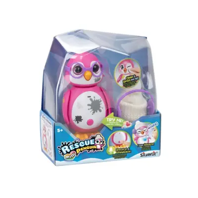 Silverlit Rescue Mini Penguin Pink -  -  Leksaksaffären