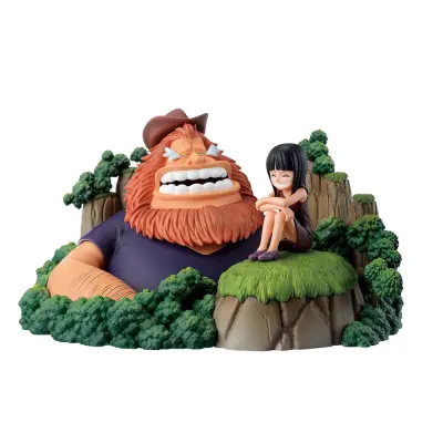 One Piece Dramatic Memories Saul & Robin figure 13cm