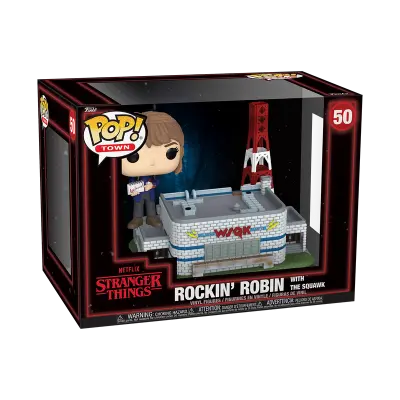 Pop! Town: Stranger Things - Rockin' Robin with The Squawk #50 Vinyl Figure