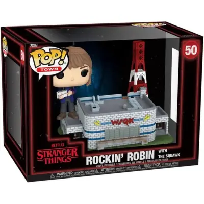Stranger Things - Season 5 - Rockin' Robin With The Squawk (Pop! Town) Vinyl Figur 50 - Funko Pop! - Funko Shop Europe