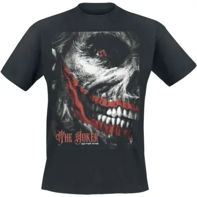 Batman - DC Comics T-shirt - The Joker - Why So Serious? - S 3XL - för Herr - svart